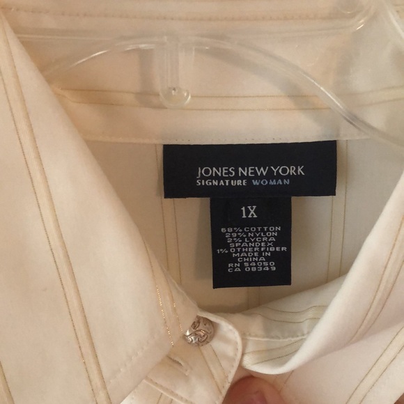 BRAND NEW Jones of New York Woman’s 1X Blouse - Picture 2 of 3